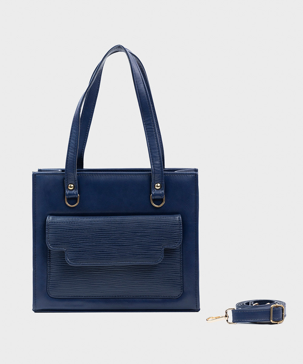 Blue Hand Bag