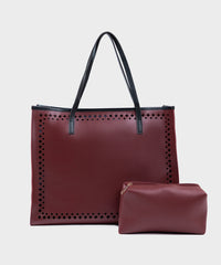 Maroon Tote Bag