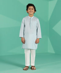 Embroidered Dobby Kurta