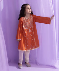 Embroidered Zari Lawn Shirt