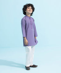 Embroidered Cambric Kurta