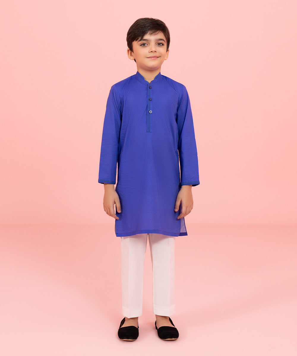 Dyed Fine Cotton Kurta