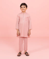 Embroidered Cotton Suit