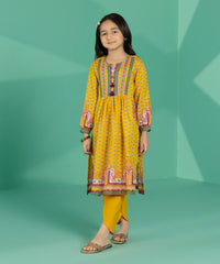 2 Piece - Embroidered Zari Lawn Suit