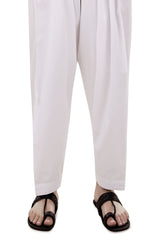 White Cotton Shalwar