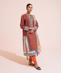 3 Piece - Embroidered Jacquard Suit