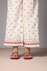 Embroidered Cambric Culottes