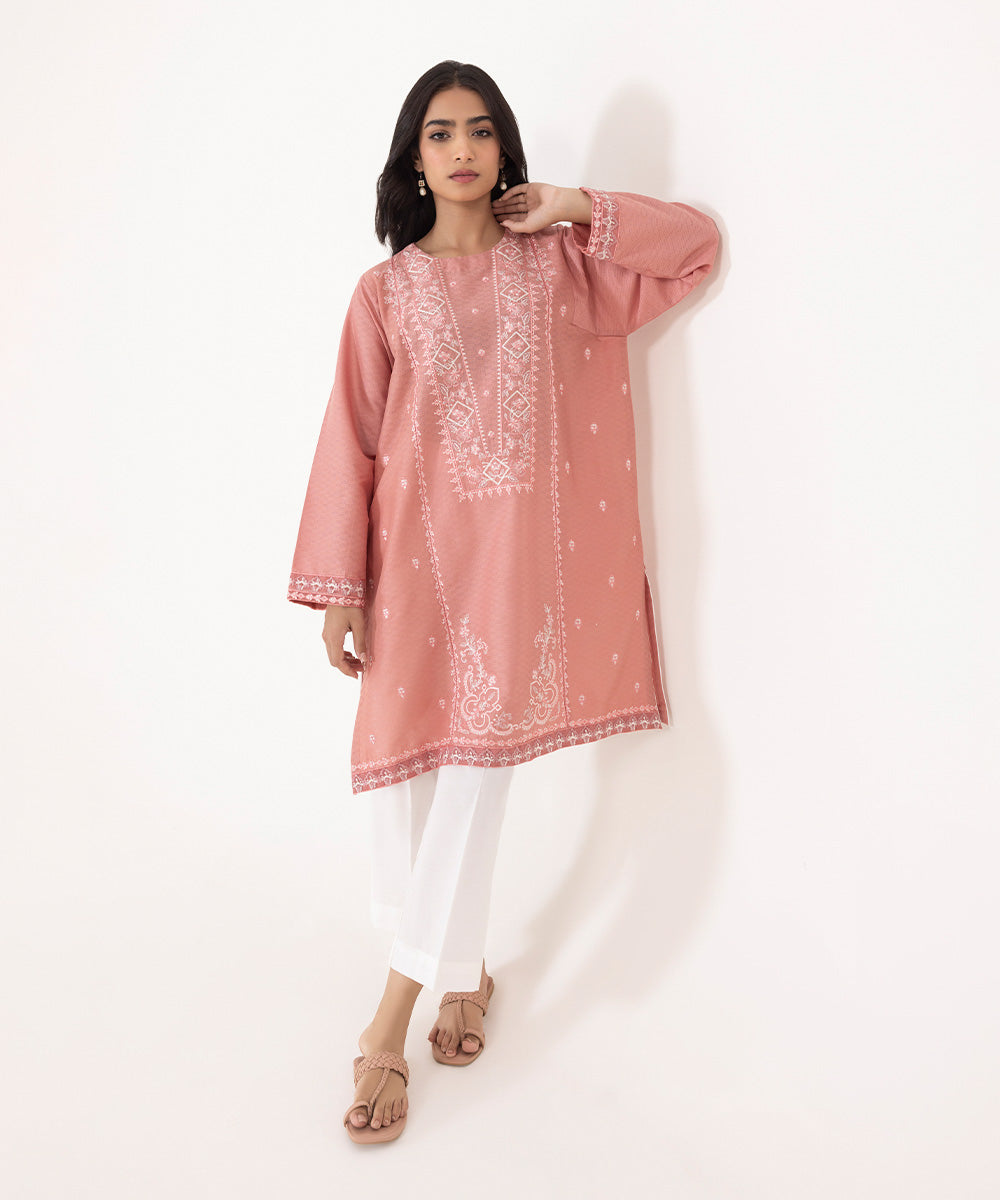 Embroidered Cotton Shirt