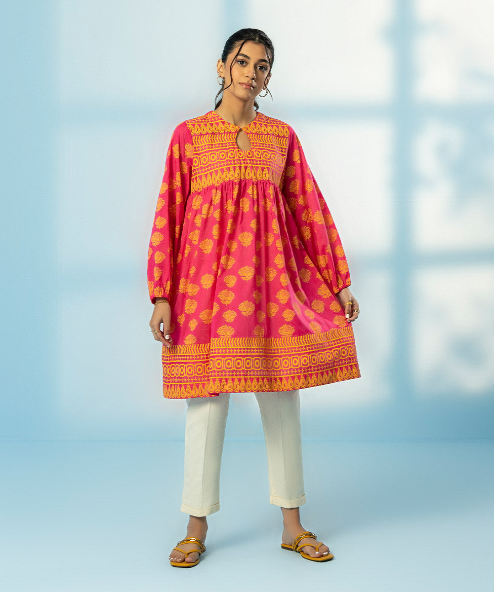 Printed Lawn Kurti