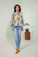 Printed Lawn Top