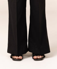 Cambric Boot-Cut Pants