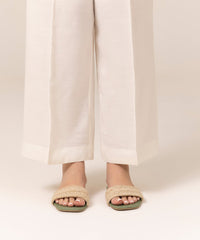 Raw Silk Culottes