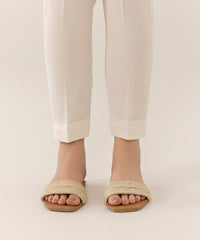 Raw Silk Pants