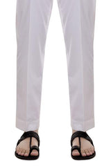 White Cotton Trousers