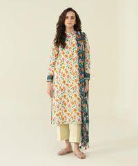 2 Piece - Printed Lawn Suit