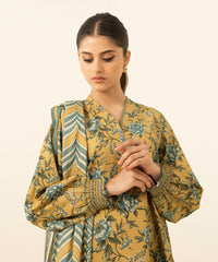 2 Piece - Printed Khaddar Suit