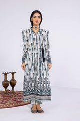 2 Piece - Printed Khaddar Suit