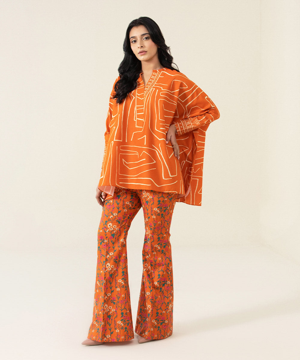 2 Piece - Printed Lawn Suit