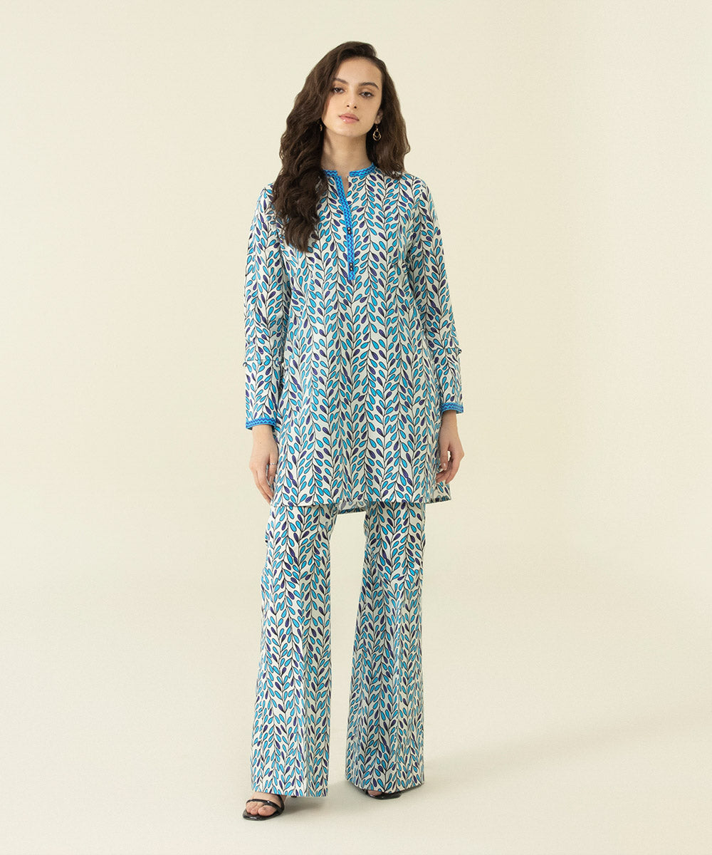 2 Piece - Printed Lawn Suit