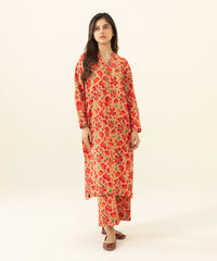 2 Piece - Printed Khaddar Suit