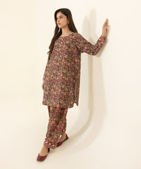 2 Piece - Printed Khaddar Suit