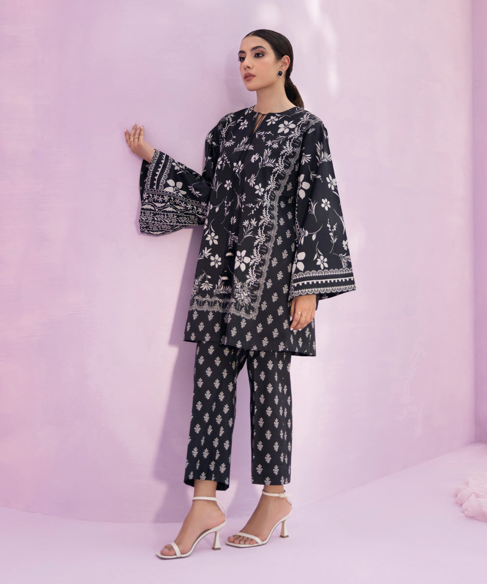 2 Piece - Printed Lawn Suit