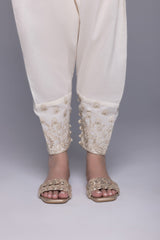 Embroidered Cambric Shalwar