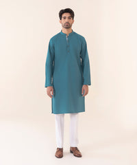 Cotton Jacquard Kurta