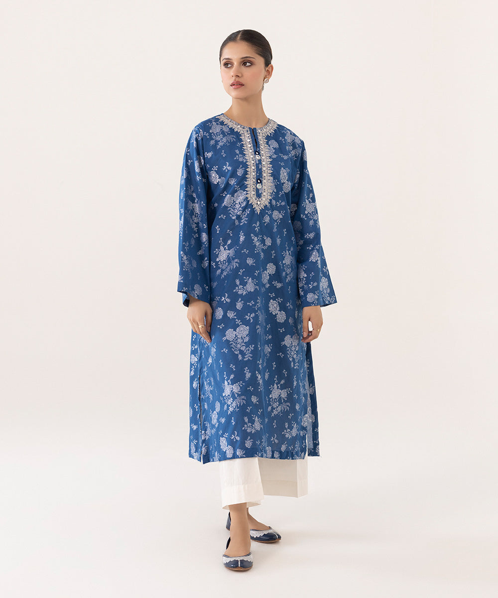 Embroidered Jacquard Shirt