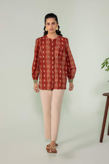 Embroidered Lawn Kurti