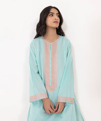 Embroidered Zari Lawn Shirt