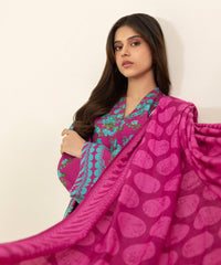 2 Piece - Printed Khaddar Suit