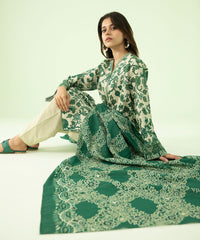 2 Piece - Printed Khaddar Suit