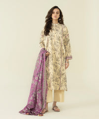 3 Piece - Printed Lawn Suit