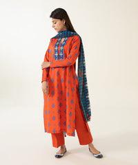 3 Piece - Printed Lawn Suit