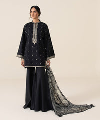 3 Piece - Embroidered Textured Lawn Suit