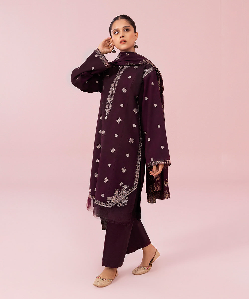 3 Piece - Embroidered Lawn Suit