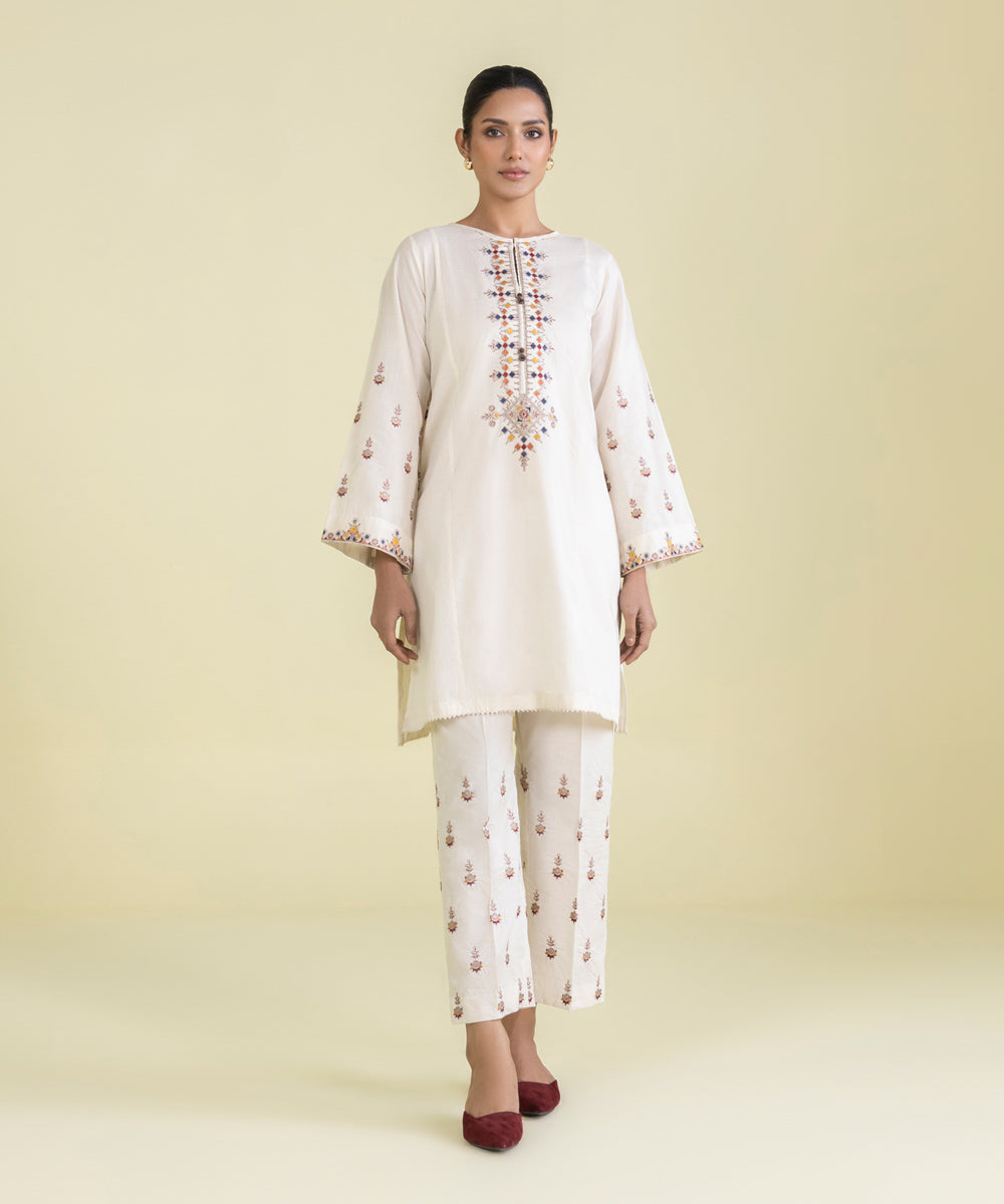 Embroidered Cotton Shirt