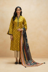 Printed Khaddar Dupatta