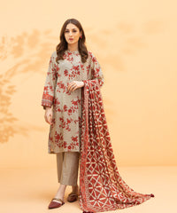 3 Piece - Printed Lawn Suit