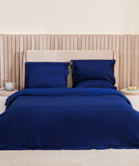 Illusion Navy - Quilt Cover