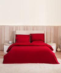 Illusion Red - Quilt Cover