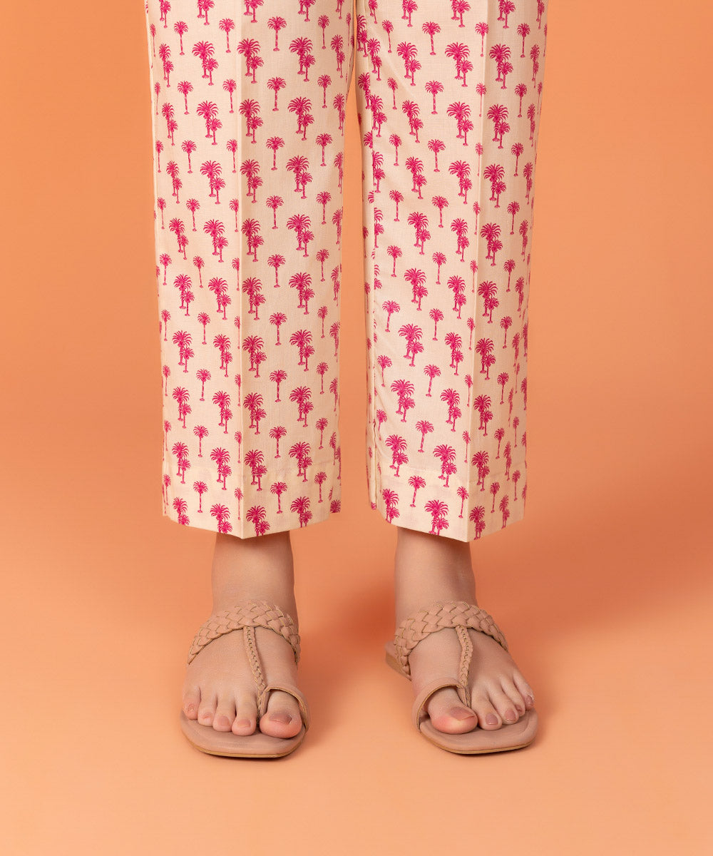 Printed Cambric Pants