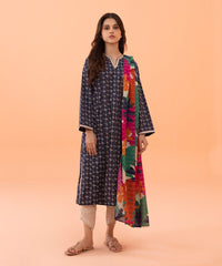 Printed Zari Cotton Dupatta