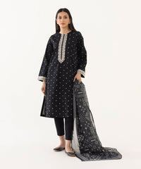 Embroidered Tissue Dupatta