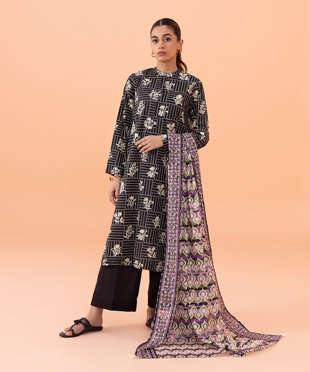 Printed Voile Dupatta