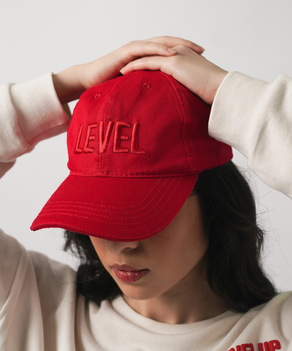 TWILL CAP WITH SLOGAN