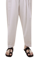 Blended Shalwar White